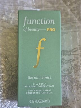 New !Function of Beauty Pro 'The Oil Heiress' Scalp Concentrate - Mint Green
